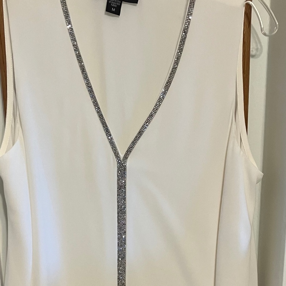 Karen Kane long cocktail top